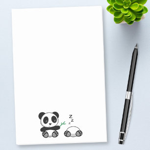 Niedlich Little Pandas Post-it Klebezettel