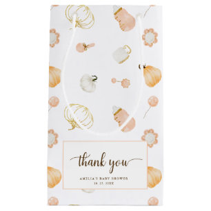 Niedlich Little Pumpkin Baby Dusche Danke Kleine Geschenktüte