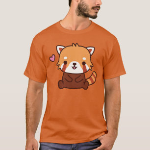 Niedlich Little Red Panda T-Shirt