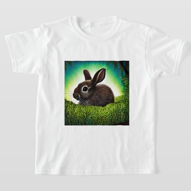Niedlich Little Storybook Bunny T-Shirt (Ablage )