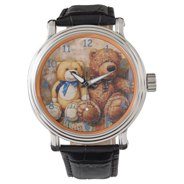 Niedlich Little Teddy Bears Armbanduhr (Vorderseite)