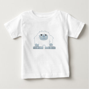 Niedlich Little Yeti Baby T-shirt