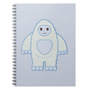 Niedlich Little Yeti Notizblock