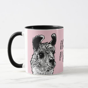Niedlich Llama Mama Tasse