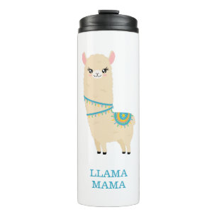 Niedlich Llama Thermosbecher