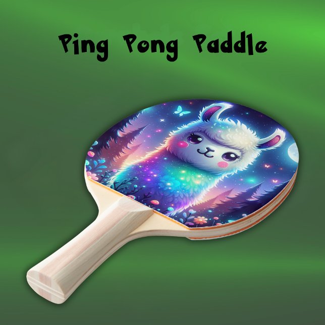Niedlich Llama / Tiger Holographic | Tischtennis Schläger (Von Creator hochgeladen)