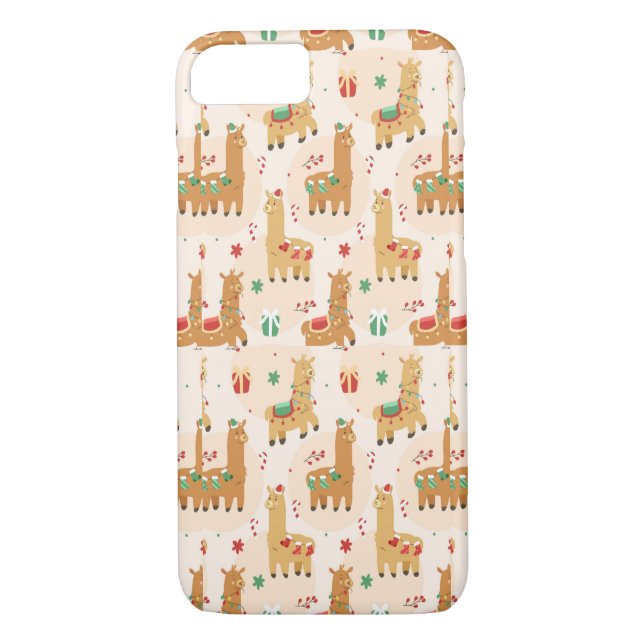 Niedlich Llamas Case-Mate iPhone Hülle (Rückseite)
