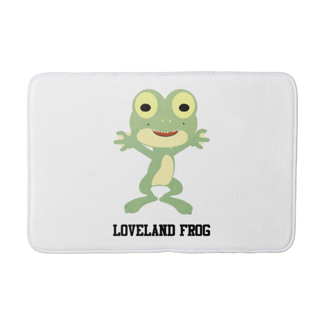 Niedlich Loveland Frog Badematte (Vorderseite)