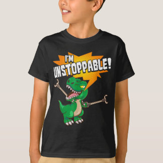 Niedlich & lustig Ich bin unaufhaltsam T-Rex Dinos T-Shirt
