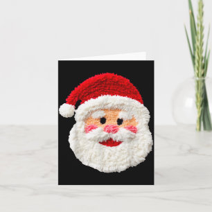 Niedlich Lustig Vornehm Falsches Yarn Weihnachtsma Karte