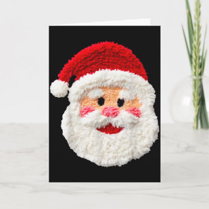 Niedlich Lustig Vornehm Falsches Yarn Weihnachtsma Karte
