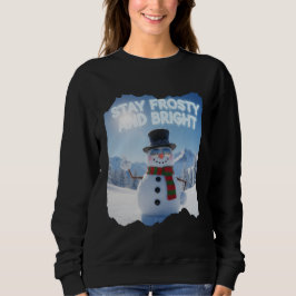 Niedlich Lustiger Frostiger und Heller Sweatshirt