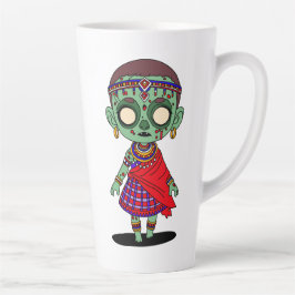 Niedlich Maasai Zombie Milchtasse