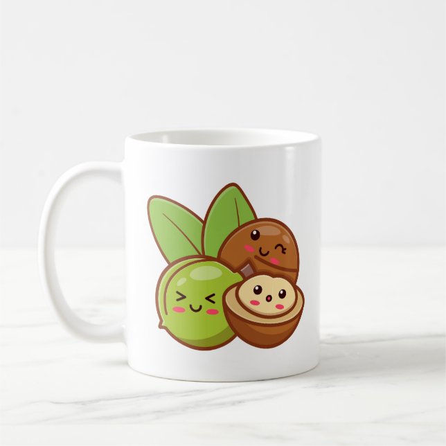 Niedlich Macadamia Nuts Kaffeetasse (Links)