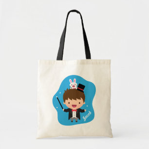 Niedlich Magician Boy Magic Bunny Trip Personalisi Tragetasche