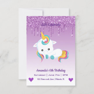 Niedlich Magische Einladung zum Geburtstag