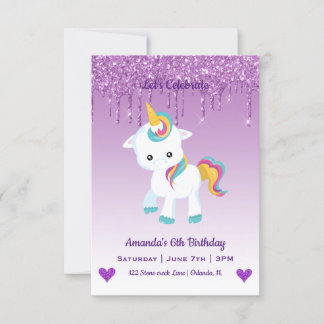 Niedlich Magische Einladung zum Geburtstag