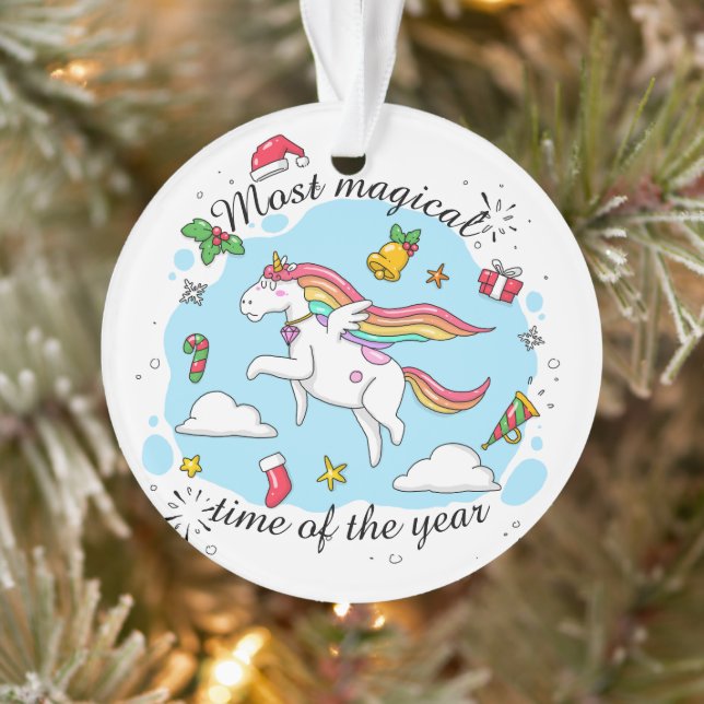 Niedlich Magische Weihnachtszeit Ornament (Baum)