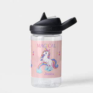 Niedlich Magisches Einhorn Personalisierte Kinder Trinkflasche