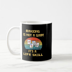 Niedlich Mahjong ist ein jüdisch-chinesisches Spie Kaffeetasse