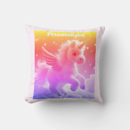 Niedlich Mairy Baby Unicorn Pink Sparkling Fantasy Kissen