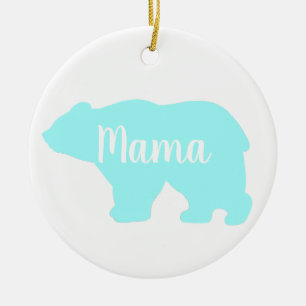 Niedlich Mama Bären Design Mütter Tagesgeschenk Keramik Ornament