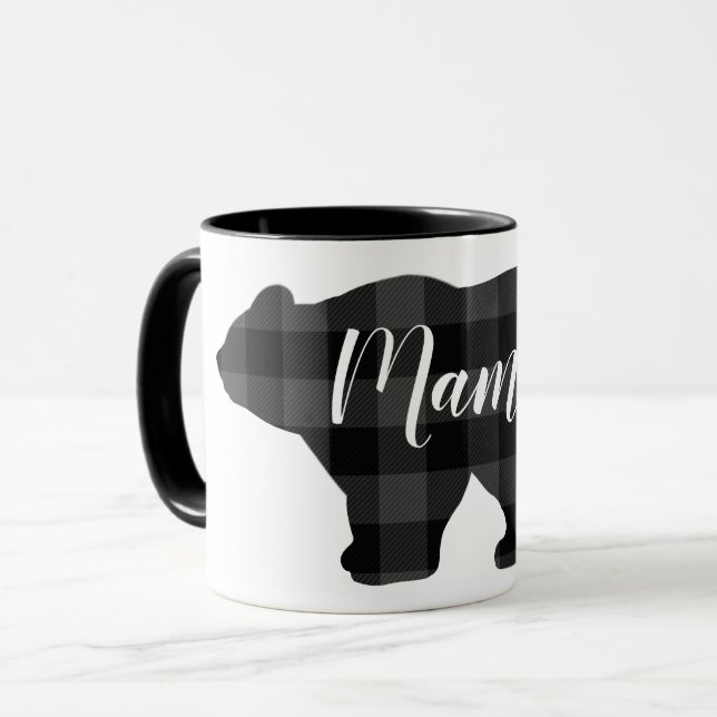 Niedlich Mama Bären Design Mütter Tagesgeschenk Tasse (Vorderseite Links)