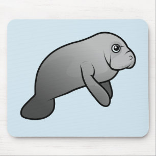 Niedlich Manatee Mousepad