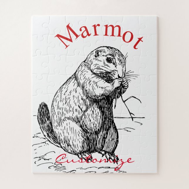 Niedlich Marmot Animal Thunder_Cove (Vertikal)