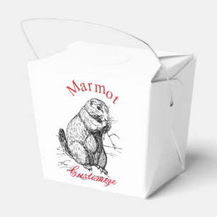 Niedlich Marmot Animal Thunder_Cove Geschenkschachtel