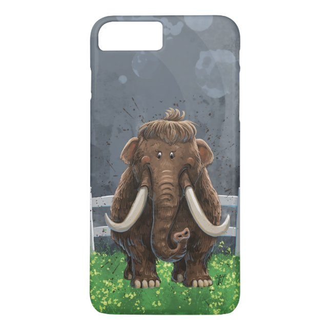 Niedlich Mastodon Case-Mate iPhone Hülle (Rückseite)