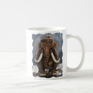 Niedlich Mastodon Kaffeetasse