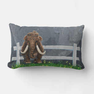 Niedlich Mastodon Lendenkissen