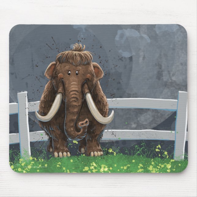 Niedlich Mastodon Mousepad (Vorne)