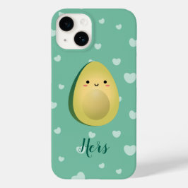 Niedlich Matching Couple Avocados Funny Lasse Avoc Case-Mate iPhone 14 Hülle