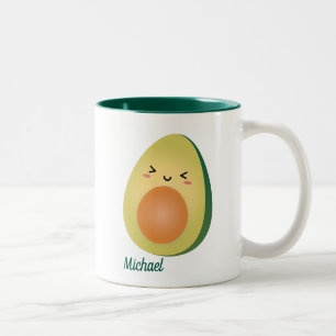 Niedlich Matching Couple Avocados Funny Lasse Avoc Zweifarbige Tasse