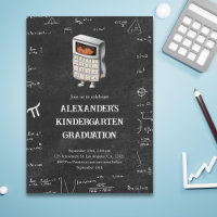 Niedlich Mathe Black Kid Kindergarten Abschluss