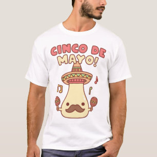 Niedlich Mayo Cinco De Mayo Funny Pun T-Shirt
