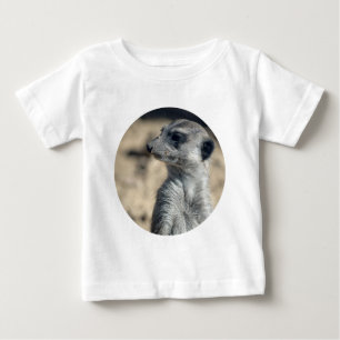 Niedlich Meerkat Baby T-shirt