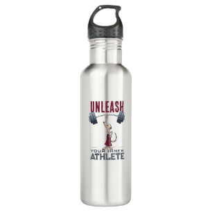 Niedlich Meerkat Entleash Your Inner Athlete Carto Edelstahlflasche