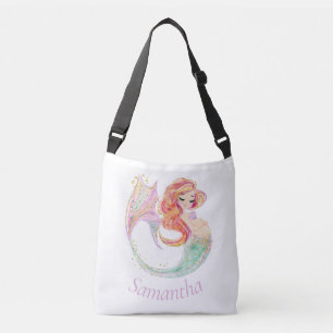 NIEDLICH MERMAID BABY SHOWER TRAGETASCHEN MIT LANGEN TRÄGERN
