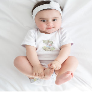 Niedlich Mermaid Baby Strampler