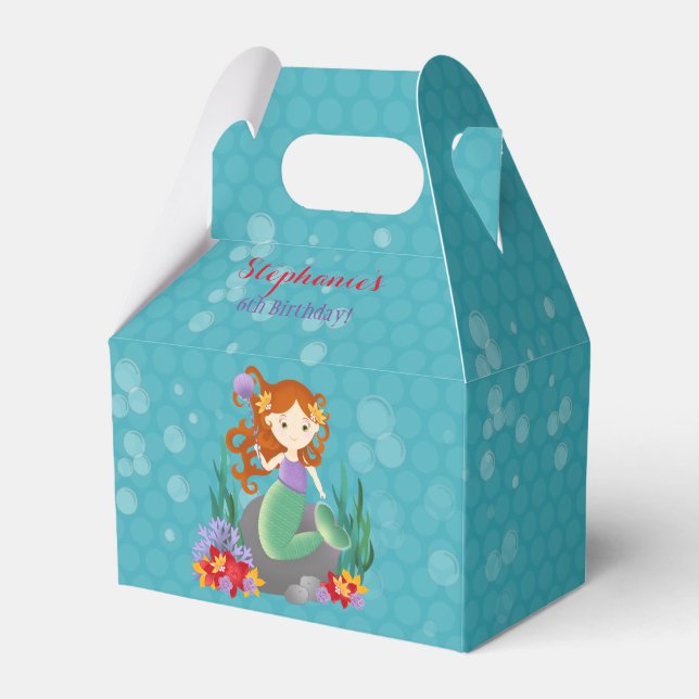 Niedlich Mermaid Geschenkschachtel (Vorderseite)