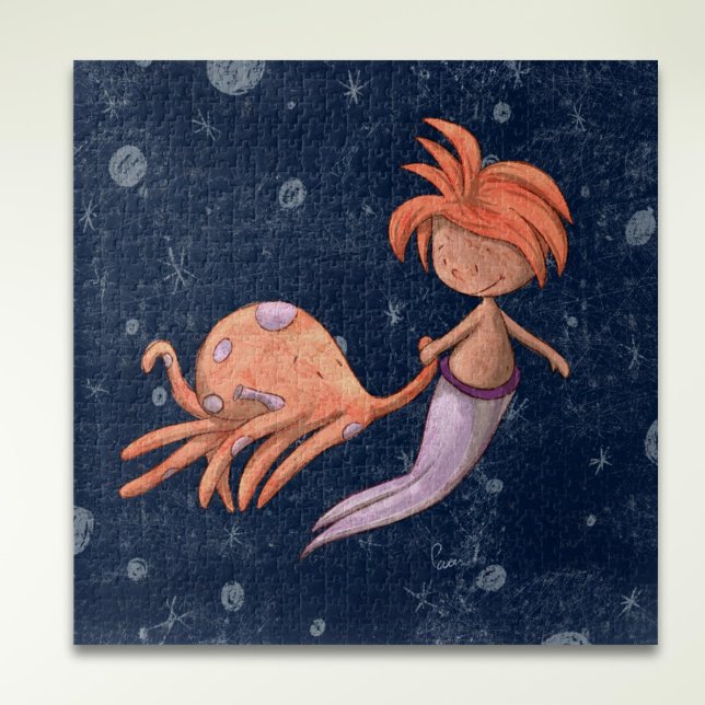 Niedlich Mermaid Octopus (Von Creator hochgeladen)