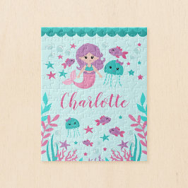 Niedlich Mermaid Personalisiert Kids