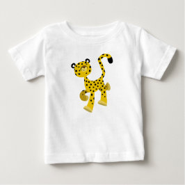 Niedlich Merry Cartoon Cheetah Baby T - Shirt