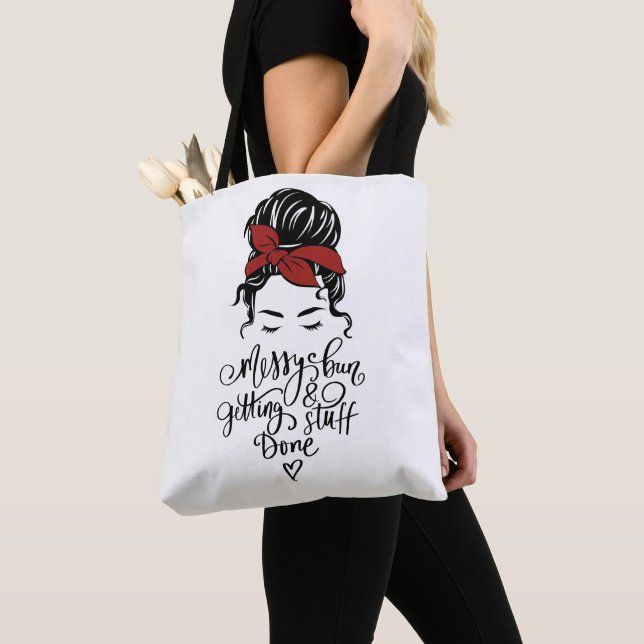 Niedlich Messy Bun Erledigen Tasche (Von Nahem)