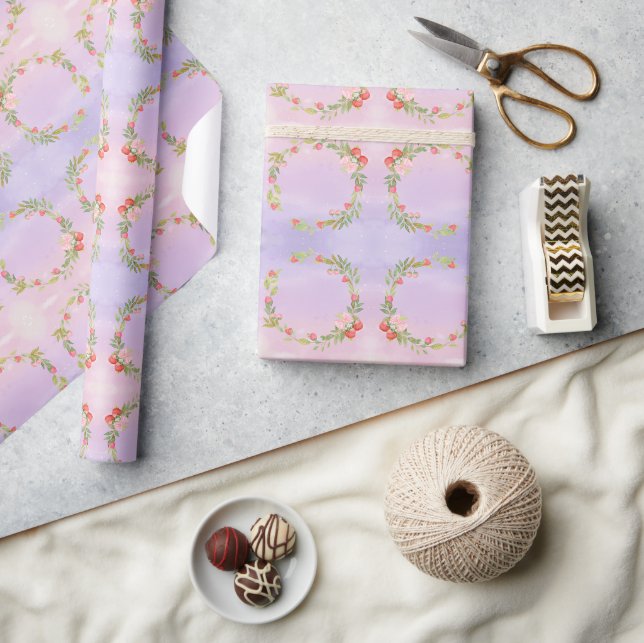 Niedlich Mini-Blume Geschenkpapier (Kunsthandwerk)