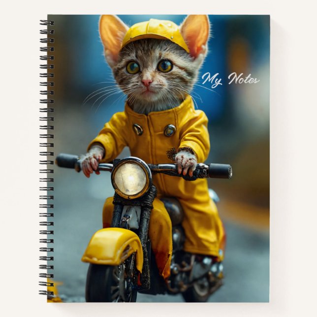 Niedlich Mini-Maus SpiralNotebook Notizbuch (Vorderseite)