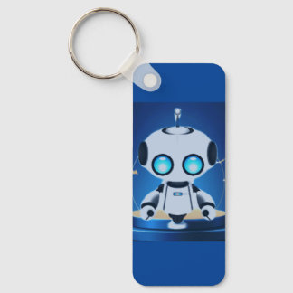 Niedlich Mini Robot Schlüsselanhänger